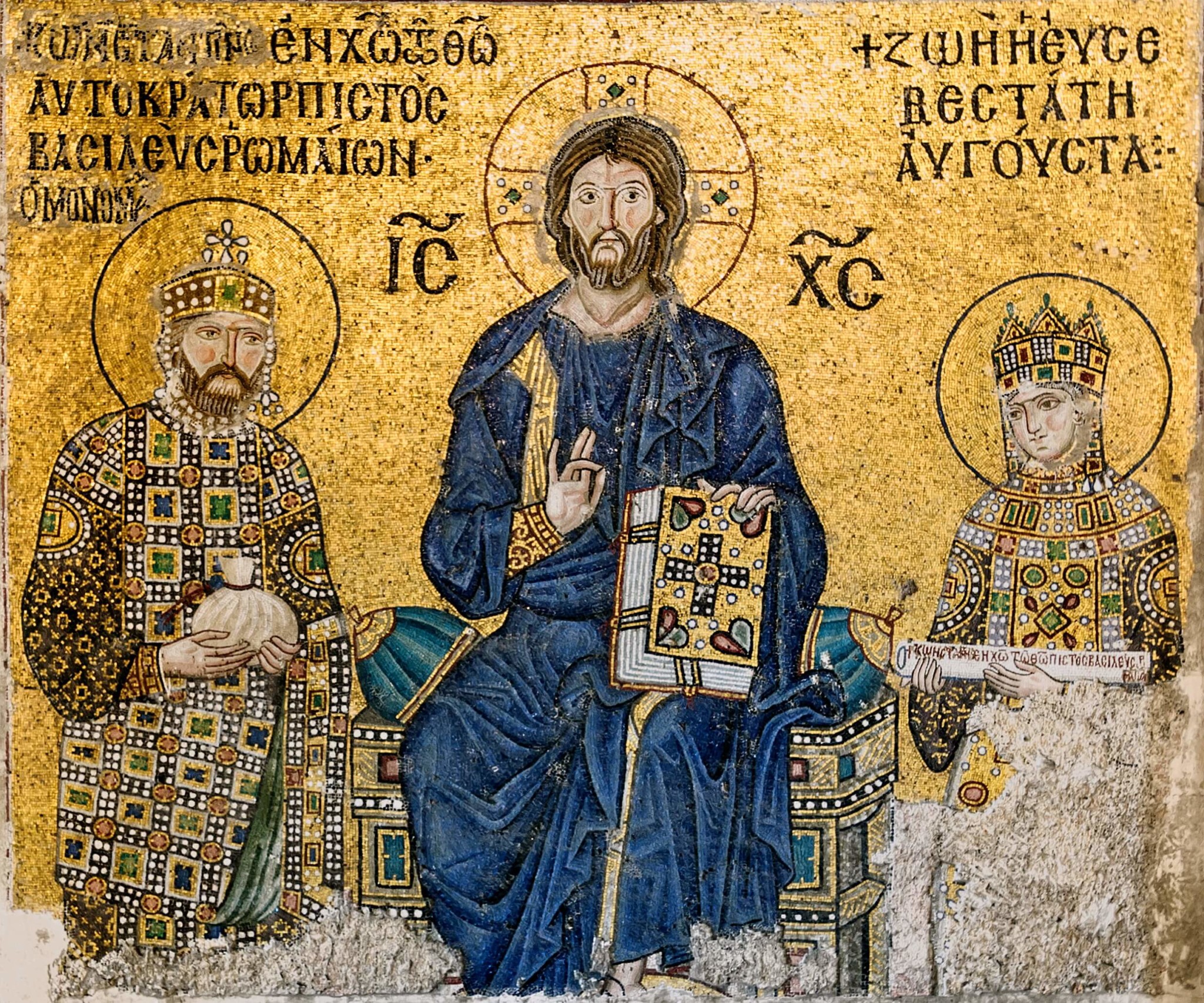 Empress Zoe mosaic Hagia Sophia