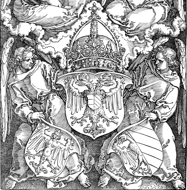 Albrecht Dürer. Armoiries de la ville de Nuremberg (1521)