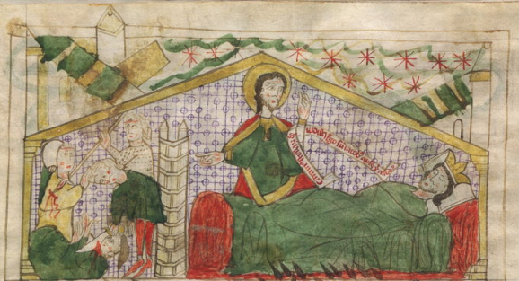 Codex Calixtinus; Ms 2631 (1325) bibliothèque universitaire de Salamanque; Espagne.