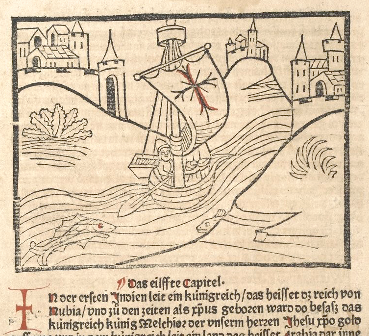 Jean d'Hildesheim; Historia trium regum; XV° ou XVI° siècle; BNF
