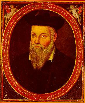 portrait de Michel de nostredame par son fils César, autour de 1614, Wikipedia portrait de Michel de nostredame par son fils César, autour de 1614, Wikipedia
