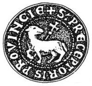 Agnus Dei, sceau utilisé par Roncelin de Fos, «Magister domorum milicie Templi in Provincia»; département des Archives de Marseille, Bouches-du-Rhône